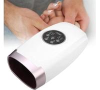 Masajeador de manos, Masajeador de manos calentado con 6 intensidades de masaje y 6 modos de masaje, Masajeador de terapia de articulaciones de dedos for artritis, alivio del dolor, túnel carpiano