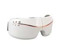 Masajeador de Ojos, Calentamiento Intermitente a 45 °C, Vibración Multifrecuencia, Adecuado para el Hogar Y la Oficina(blanco)