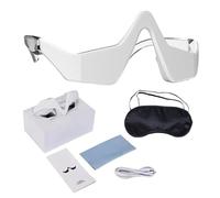 Masajeador De Ojos, Masajeador De Ojos Con Calefacción, Gafas De Luz Roja Re-vital Ey-es, Terapia Avanzada De Renovación Debajo De Los Ojos, Dispositivo De Belleza Para Ojos Para Arrugas, Hinchazón
