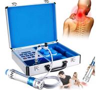 Masajeador de Ondas de Choque Profesional 7 Cabezas Intercambiables Alivia Dolores Crónicos Tendinitis Rigidez Mejora Subsalud Adecuado Atletas Casa Oficina Cuerpo Cuidado Integral