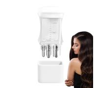 Masajeador de para el cabello - Aplicador de peine líquido graduado Dispensador para el cuero cabelludo | Herramienta de tratamiento nutritivo para cuidado del cuero cabelludo sensible, rela