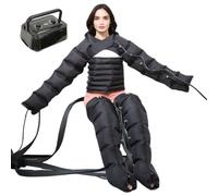 Masajeador de Piernas Compresion de Aire, Profesional Botas Presoterapia Piernas, Presoterapia para Casa, Drenaje Linfatico Presoterapia Profesional, Drenaje Linfatico Abdomen