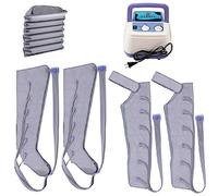 Masajeador de piernas, masajeador de compresión de aire para circulación de pies y pantorrillas, calcetines para botas de brazos, promueve la circulación sanguínea y la relajación de los músculos