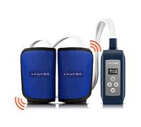 Masajeador de Piernas, Masajeador de Pies de Compresión de Aire para Relajación,Diseño de Envolturas Ajustables, 3 Modos 3 Intensidades para Relajar los Músculos de las Piernas y el Brazo