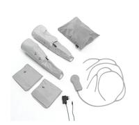 Masajeador de piernas con compresión de aire Maspres InnovaGoods, 2 unidades x (22 x 68 cm), 2 unidades x (54 x 57 cm)