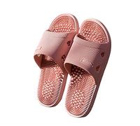Masajeador de Pies Acupresión Sandalias Zapatillas de Masaje de Reflexología para Hombres Mujeres Zapatillas Masajeador de Pies Sandalias Hombre Verano para Fascitis Plantar (Color : Roze, Size : 39