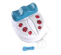 Masajeador de pies, ejercitador aeróbico pasivo para relajar los músculos de los pies y las piernas, máquina de fitness con control de alambre y cómoda cuna acolchada para tobillo