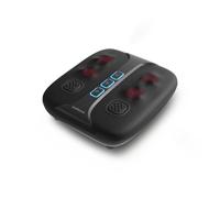 Despertador Trevi EC 884 PJ Negro LED Termómetro Dual Alarma Vibración