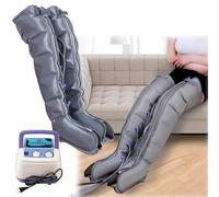 Masajeador De Presoterapia Con Vacumterapia Y Drenaje Linfático, Para Cuerpo Completo, Cintura, Brazos Y Piernas, Que Relaja La Circulación Y Mejora El Dolor QiuShuiDr(6 Chamber 2 legs)