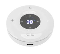 Masajeador de Raspado Gua Sha Eléctrico Carga USB Masajeador Gua Sha Físico Multifunción con Calor y Succión para el Hogar de Mano Multifísico (Blanco)