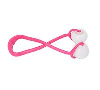 Masajeador de Rodillo, Rodillo Muscular de Mano Eficiente, Grueso, Duradero, Bolas Dobles, Ergonómico, sin Esfuerzo, Operación Simple para Masaje de Cuerpo Completo para Adelgazar el Cuerpo