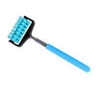 Masajeador de rodillo telescópico, masajeador de rodillo de espalda extensible, herramienta de masaje corporal telescópica, rodillo muscular y ajustable, para relajarse muscular, herramienta de masaje