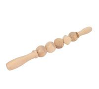 Masajeador De Rodillos De Madera, Herramienta De Masaje De 5 Perlas Herramientas De Masaje Portátiles Pulidas Para Estirar La Fascia Unión Punto De Activación Masaje Anti Celulitis Terapia De Tejido B