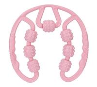 Masajeador de Rodillos para Piernas, 7 Ruedas Masaje Completo para Aliviar el Dolor Muscular Rodillos para Piernas Punto de Activación Rodillo Muscular para Pantorrillas Piernas Brazos Codo de