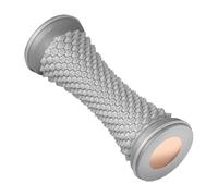 Masajeador de rodillos, portátil músculo masaje bola profunda, masaje de tejido profundo para relajarse en el hogar o viajar, feet, manos, shoulders, 7,09 x 2,17 pulgadas, púrpura, pink, , gris