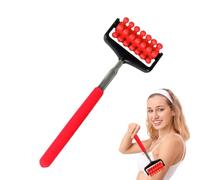 Masajeador de rodillos telescópicos,Rodillo de masaje telescópico | de masaje con rodillo muscular,Rodillo de de espalda, rodillo de muscular para cuello, brazo, pierna y espalda