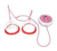 Masajeador de senos con ventosa, succión automática, tiempo de 10 minutos, masajeador de vacío de senos para apretar la piel