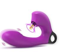 Masajeador de silicona de manoŜạtisfyęr pro 5 sùcciønadør Müjèr Clîťoris original，10 Modos Ŝạtisfacęr Ṿîbrâdorâdor Mùjêr Ŝạtisfayęr Femènịnô verdạderô 100% impermeable (Púrpura-2)