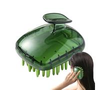Masajeador De Silicona Del Cuero Cabelludo - Depurador De Pelo De Cerdas Suave, Cepillo De Lavado Del Cabello Extraíble | Cepillo De Champú Del Cuero Cabelludo Para El Cabelludo Anti-slip, Scrubber