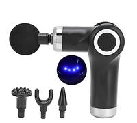Masajeador de Tejido Profundo para Músculos, Pistola de Masaje de Relajación Muscular Ajustable de Velocidad Flexible Giratoria para la Espalda del Cuello para las Piernas de las Nalgas
