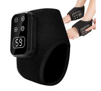 Masajeador de tobillo inteligente de neopreno, 5 V tipo C, calor ajustable de 40 a 65 °C y masaje de 5 niveles, ideal para recuperación de esguinces y uso diario de cuidado de tobillos