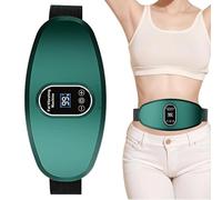 Masajeador de Vientre, Masajeador de Cintura Vibrante de 11,8x4x24cm | Máquina con niveles ajustables, estimulador inalámbrico, productos quemadores para mujeres, hombres, entrenamiento de cintura, de