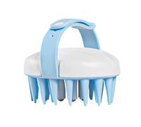 Masajeador Del Cuero Cabelludo: Exfoliante Del Cuero Cabelludo De 8,5 X 7,5 X 6 Cm, Limpiador De Cepillos Para El Cabello, Peine Para Lavar El Cabello, Cuidado Exfoliante, Suministro De Accesorios Par