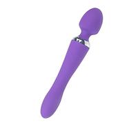 Masajeador Eléctrica Recargable Magic Wand Massager - Recargable Masajeador Eléctrico Magic Para Mujer Inalámbrico, Vibrador Eléctrico Para Mujer Recargable Portátil, Masajeador Varita Magica(púrpura)