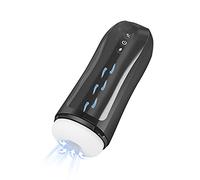 Masajeador eléctrico con 7 frecuencias, fácil desmontaje y lavado, material TPE suave, carga USB