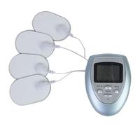 Masajeador Eléctrico Corporal con Microcorriente, 8 Modos, Masajeador Eléctrico Multifunción con Pantalla LED, Masajeador de Meridianos