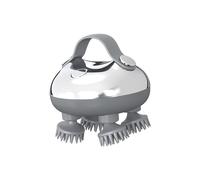 Masajeador eléctrico de mano 5 en 1 para el cuero cabelludo, resistente al agua, con 8 patas de masaje extraíbles, para aliviar el dolor.