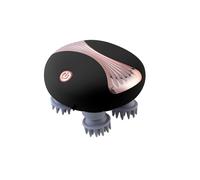 Masajeador eléctrico de mano recargable para el cuero cabelludo con 8 garras, portátil, impermeable, para relajarse, regalo para el hogar.