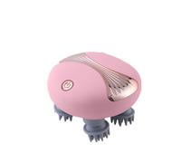 Masajeador eléctrico de mano recargable para el cuero cabelludo con 8 garras, portátil, impermeable, para relajarse, regalo para el hogar.