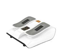 Masajeador eléctrico de pies con control remoto, ejercitador de piernas ajustable para uso doméstico y de oficina, promueve la circulación y la salud