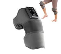 Masajeador eléctrico de rodilla - Orgello recargable de rodilla, soporte para terapia de vibración | Portador de articulaciones portátil para las piernas de los brazos Pocos de codos, asistencia