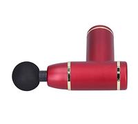 Masajeador eléctrico, estimulador del músculo corporal de poco ruido para la relajación muscular(rojo)