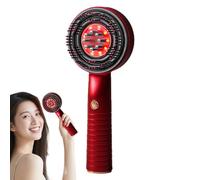 Masajeador eléctrico para cuero cabelludo, masajeador de cabeza con aplicador de, cepillo masajeador impermeable portátil 3 modos relax para hombre mujer casa ducha viaje belleza