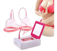 Masajeador eléctrico para realzar el busto, masajeador eléctrico de senos, copa de mejora Potente ampliación de senos para el cuidado de la salud de los senos para masaje de senos para mujeres