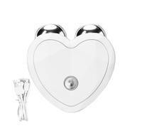 Masajeador Facial - Aparato Lifting Rostro | Dispositivo Belleza Microcorriente | Máquina Reafirmante EMS Forma V, Rodillo Eléctrico Para Levantamiento Firmeza Rejuvenecimiento, Múltiples Modos, Recar