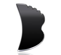 Masajeador Facial Con Raspador Guasha, Herramienta Para Adelgazar El Masaje Facial, Tablero Gua Sha De Belleza Para El Cuidado De La Piel, Piedra Energética (negro),Estilo A