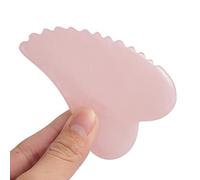 Masajeador Facial De Cuarzo Rosa Gua Sha Scraper Natural Jade Stone Masajeador Para El Cuidado De La Piel Para El Cuerpo Facial Cuello Volver,mi