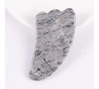 Masajeador Facial De Jade Natural, Raspador De Piedra, Herramientas Para El Cuidado De La Piel, Estiramiento Facial, Cuerpo, Cuello, Celulitis, Masaje, Tablero Guasha, Raspado,Estilo B