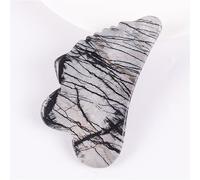 Masajeador Facial De Jade Natural, Raspador De Piedra, Herramientas Para El Cuidado De La Piel, Estiramiento Facial, Cuerpo, Cuello, Celulitis, Masaje, Tablero Guasha, Raspado,Estilo E