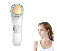 Masajeador Facial, Dispositivo Lifting Facial, Instrumentos Belleza para Lifting Facial, Calentamiento A Temperatura Constante De 45 °C Y 3 Modos Ajustables para Mejorar Las Líneas De Expresión,Oro