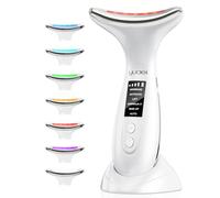Masajeador Facial Electrico Cara Masaje: 6 Modos Aparato Faciales 7 Colores Led Máquina Mujer Reafirmante - 45℃ Ems Antiarrugas Belleza Dispositivo Reductor De Papada Lifting para Líneas del Cuello