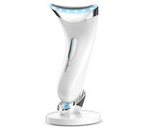 Masajeador Facial Electrico Cara Masaje: Antiarrugas y belleza con Calefacción de 45℃ Aparatos Faciales Reductor de Papada para Mujer - Máquina de Belleza LED EMS Lifting para Líneas del Cuello
