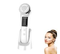 Masajeador Facial Eléctrico, Masajeador Facial Antiarrugas, Dispositivo Face massager, 7 Modos de luz LED, Accesorios de Belleza para Limpieza Profunda, Antiarrugas, Cuidado Facial(Versión en Inglés)