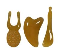 Masajeador Facial | Kit de 3 Piezas de Resina para Cuidado de Esculpido Manual | Herramienta De Contorno Facial - Para Rutina Diaria De Baño Y Belleza En Casa Para Mujeres Y Hombres