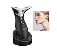 Masajeador facial para mujeres con modos de calor y frío: masajeador de cara eléctrico, cuidado de la piel para cara y cuello, recargable