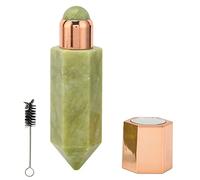 Masajeador Facial, Prisma Hexagonal Multifuncional Rodillo de Acupuntura para la Piel Facial que Aprieta con Cepillo de Limpieza para el Cuello para el Hogar(Xiuyu)